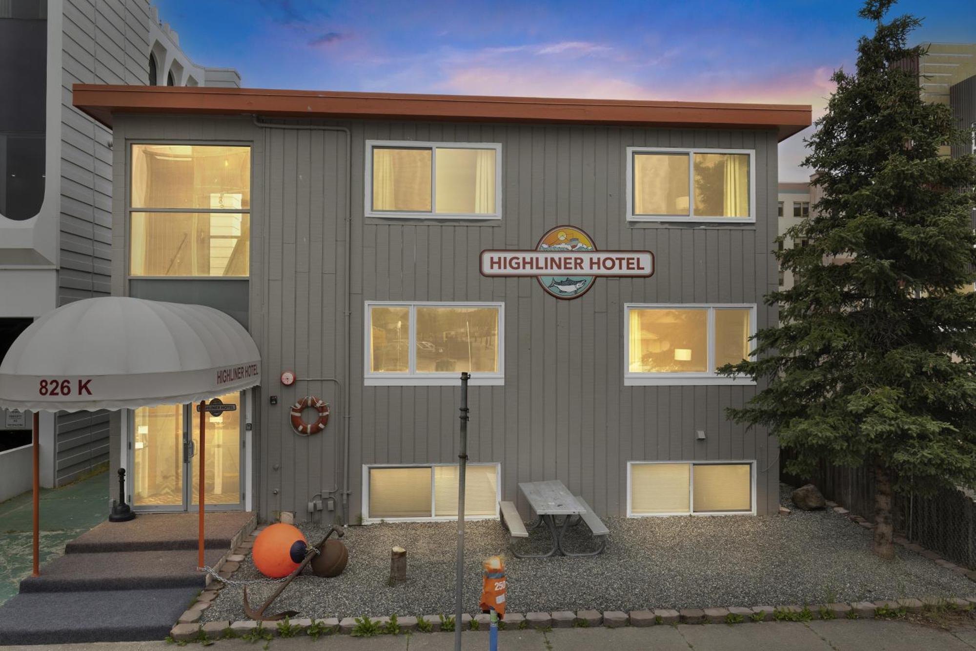 Highliner Hotel Anchorage Exterior foto