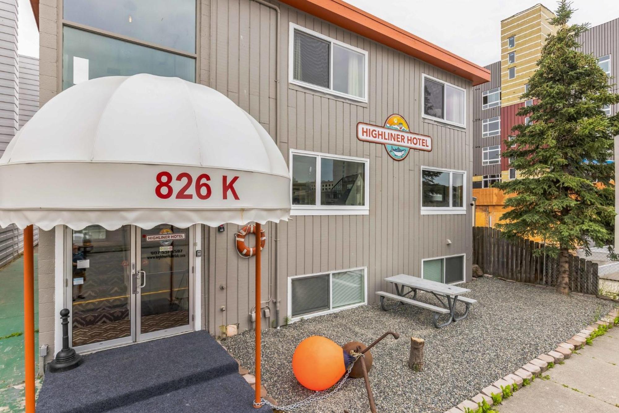 Highliner Hotel Anchorage Exterior foto